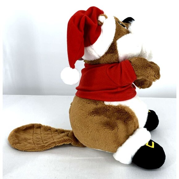 Buc-ee's Santa Beaver Holiday Christmas Medium 10" Plush Bucees - Picture 5 of 7